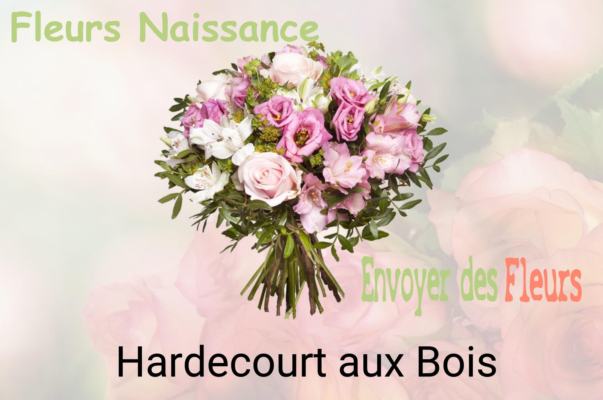 Bouquet de fleurs de naissance livré à Hardecourt-aux-Bois
