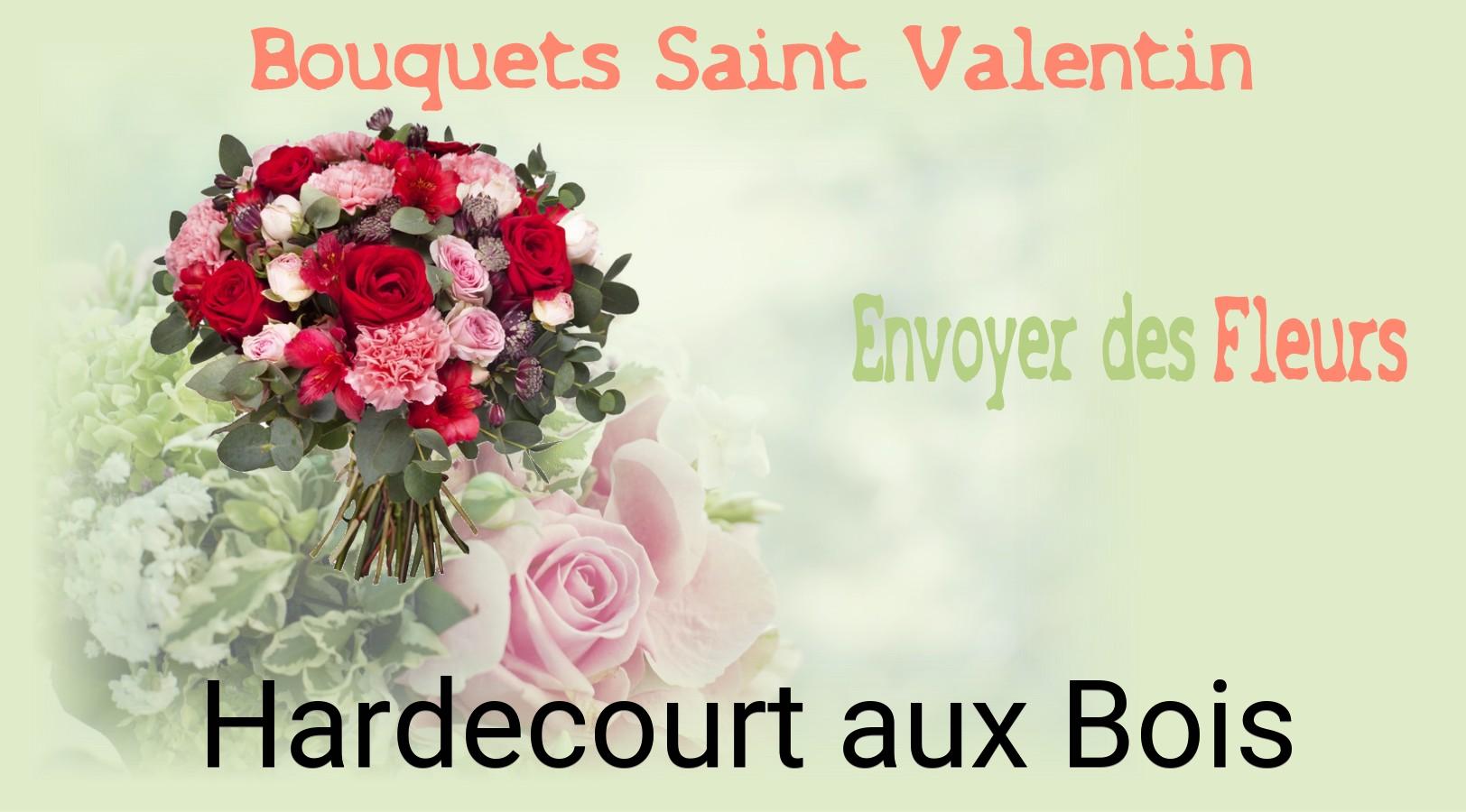 Roses de Saint-Valentin livrées à Hardecourt-aux-Bois